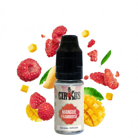 E-liquide Mangue Framboise - CirKus Authentic - VDLV | 10ml