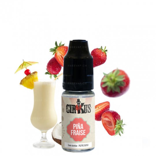 Piña Erdbeere (Piña Colada & Erdbeeren) - CirKus Authentic by VDLV | 10ml