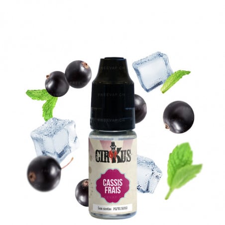 Fresh Cassis (Schwarze Johannisbeere & Menthol) - CirKus Authentic - VDLV | 10ml