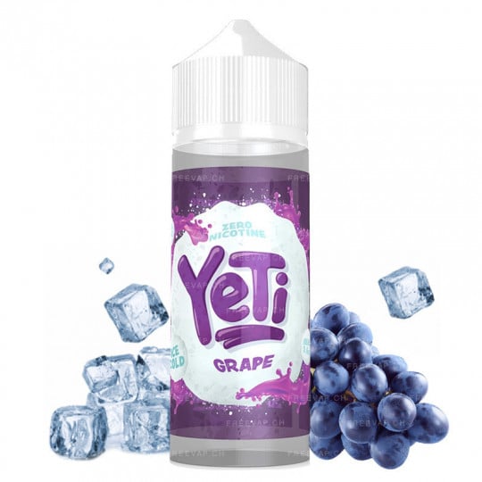 Grape - Shortfill format - Ice Cold by Yéti | 100ml Grape - Shortfill format - Ice Cold by Yéti | 100ml