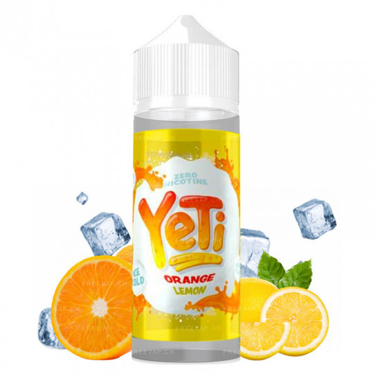 Orange Lemon - Shortfill format - Ice Cold by Yéti | 100ml