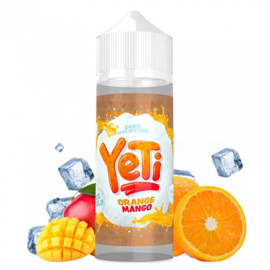 Orange Mango - Shortfill Format - Ice Cold by Yéti | 100ml Orange Mango - Shortfill Format - Ice Cold by Yéti | 100ml
