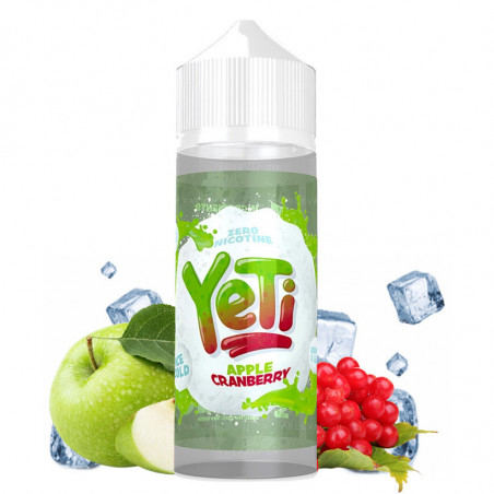 Apple Cranberry - Shortfill format - Ice Cold by Yéti | 100ml