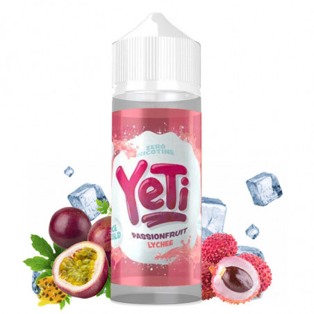 Passionfruit Lychee - Shortfill Format - Ice Cold by Yéti | 100ml