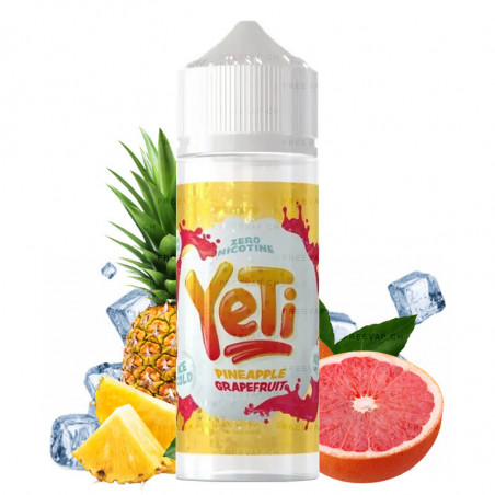 Pineapple Grapefruit - Shortfill Format - Ice Cold by Yéti | 100ml