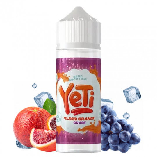 Blood Orange Grape - Shortfill Format - Ice Cold by Yéti | 100ml