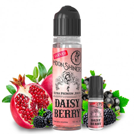 Daisy Berry (Cassis, Granatapfel & Brombeere) - Moonshiners | 60ml mit Nikotin