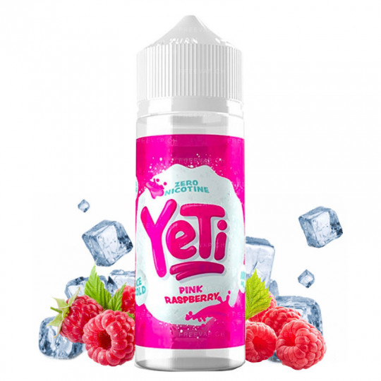Pink Raspberry - Shortfill format - Ice Cold by Yéti | 100ml Pink Raspberry - Shortfill format - Ice Cold by Yéti | 100ml