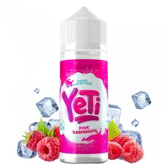 Pink Raspberry - Shortfill format - Ice Cold by Yéti | 100ml Pink Raspberry - Shortfill format - Ice Cold by Yéti | 100ml
