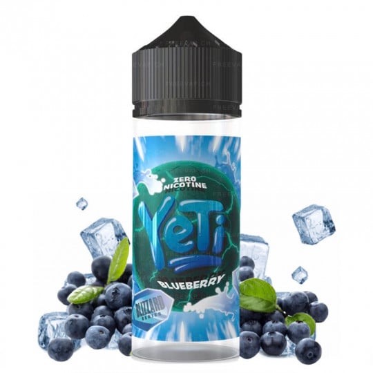 Blueberry - Shortfill format - Blizzard by Yéti | 100ml