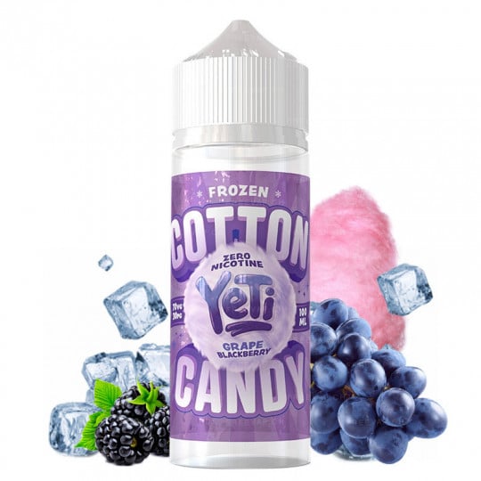 Grape Blackberry - Shortfill Format - Cotton Candy Frozen by Yéti | 100ml
