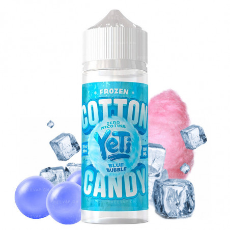 Blue Bubble - Shortfill format - Cotton Candy Frozen by Yéti | 100ml