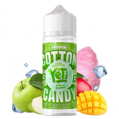 Apple Mango - Shortfill format - Cotton Candy Frozen by Yéti | 100ml