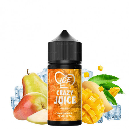 Birne Mango - Shortfill Format - Ice Crazy Juice by Mukk Mukk | 50ml