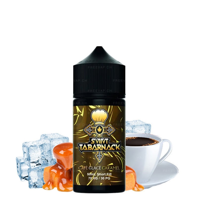E-liquide Café Glacé Caramel - Shortfill format - Svint Tabarnack by Mukk Mukk | 50m