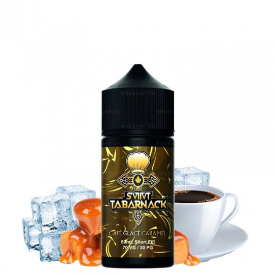 Iced Coffee Caramel - Shortfill format - Svint Tabarnack by Mukk Mukk | 50ml