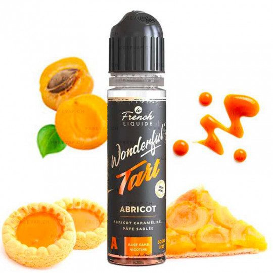 Aprikose - Wonderful Tart By Le French Liquide | 60ml mit Nikotin
