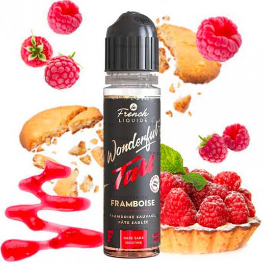 Framboise - Wonderful Tart By Le French Liquide | 60ml avec nicotine Framboise - Wonderful Tart By Le French Liquide | 60ml avec nicotine