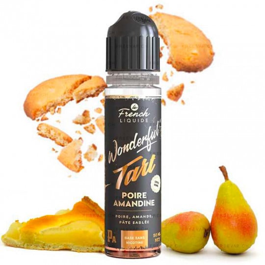 Poire Amandine - Wonderful Tart By Le French Liquide | 60ml avec nicotine