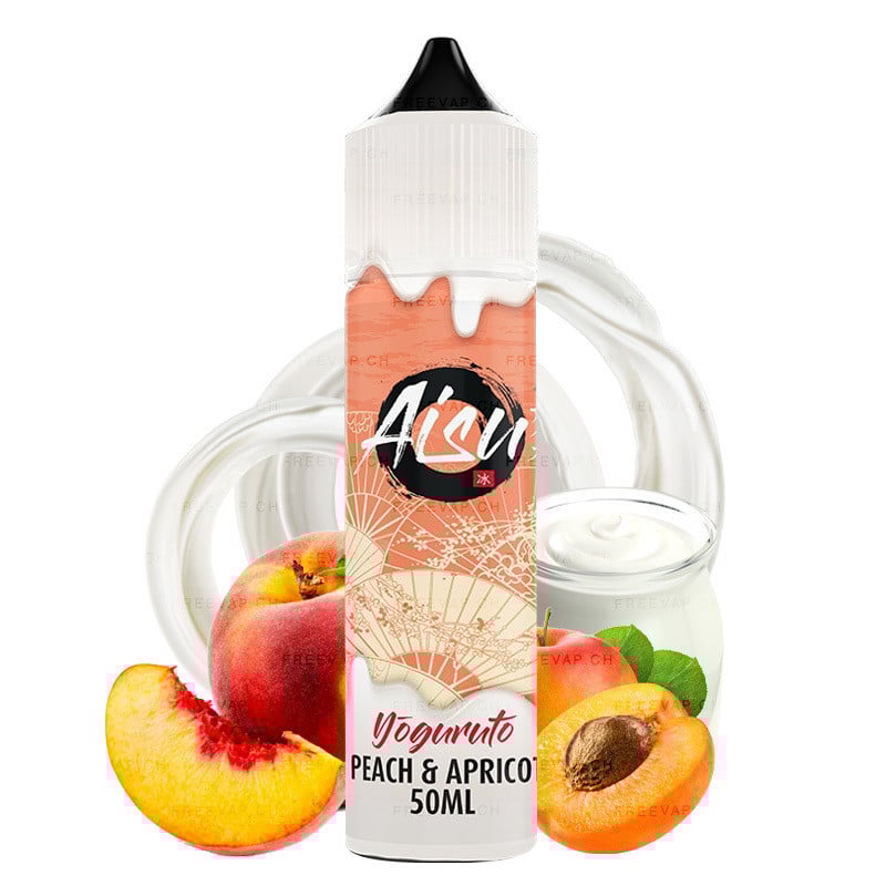 E-Liquid Peach & Apricot (Pfirsich & Aprikose) - Aisu Yogoruto 50 ml