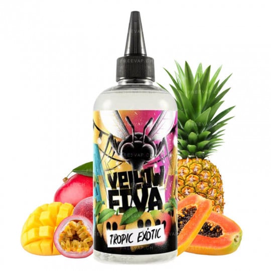 Tropic Exotic - Shortfill-Format - Yellow Fiva by Joe's Juice | 200 ml