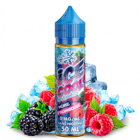 Mûre Framboise - Shortfill format - Ice Cool by LiquidArom | 50ml