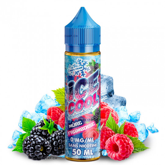 Brombeere Himbeere - Shortfill Format - Ice Cool by LiquidArom | 50ml