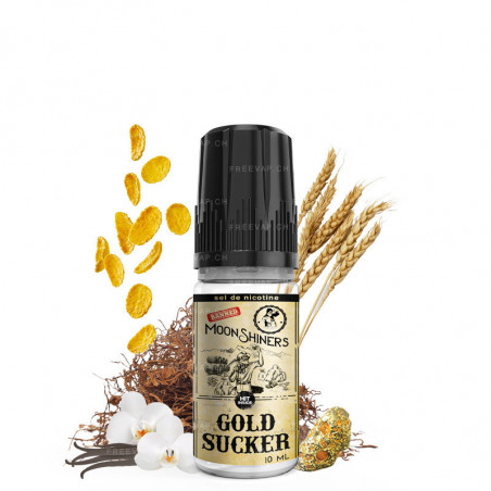 Gold Sucker - Sels de Nicotine - Moonshiners | 10ml