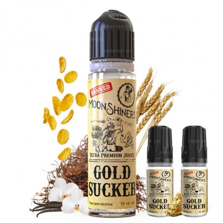 Gold Sucker - Moonshiners | 60ml with nicotine