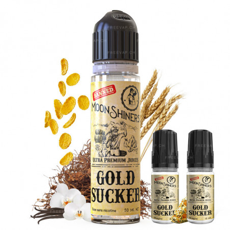 Gold Sucker - Moonshiners | 60ml avec nicotine