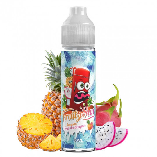 E-liquide Ananas Fruit du Dragon - Shortfill format - Fruity Sun | 50ml