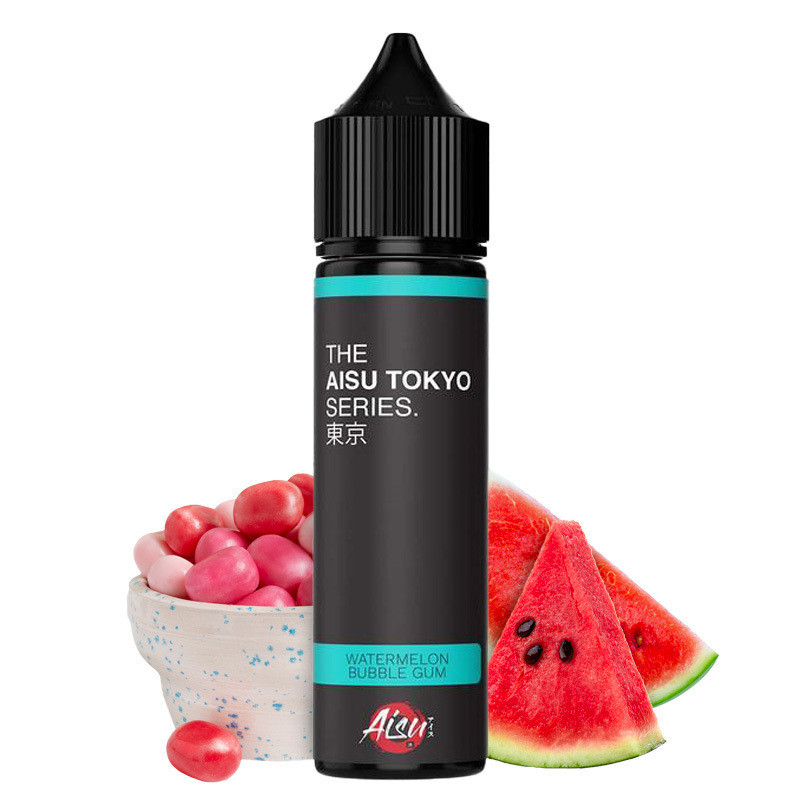 E-Liquide Watermelon Bubblegum (Wassermelone, Kaugummi) - Aisu Tokyo Series 50 ml