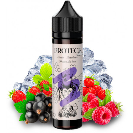 E-liquid Blackcurrant Wild Strawberries - Shortfill format - Protect | 50ml