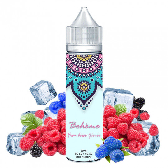 E-liquid Frosted Raspberry - Shortfill format - Bohème | 50ml