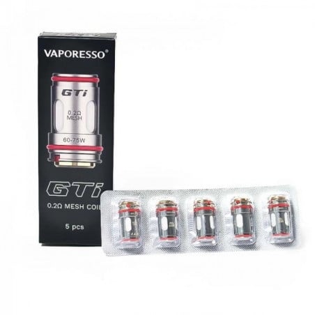 Résistances GTi Mesh - Vaporesso | Pack x5