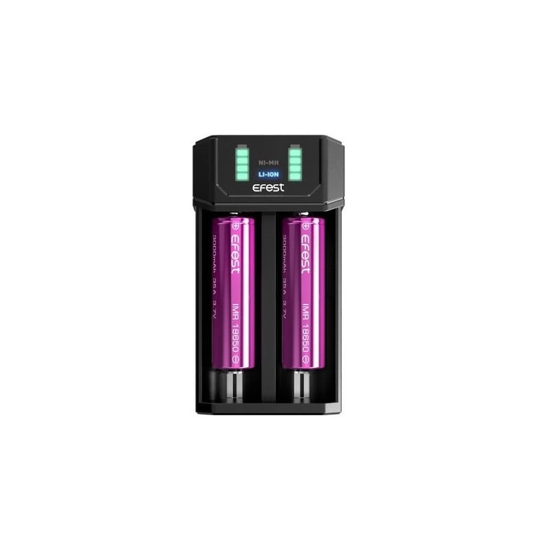 Akku-Ladegerät Mega USB für 2 Akkus - Efest