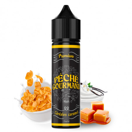 Cereal & Caramel - Shortfill Format - Péché gourmand by O-Jlab | 50ml