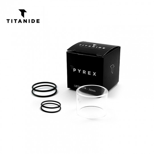 Pyrex Leto RTA 22 MTL - Titanide | 3 ml