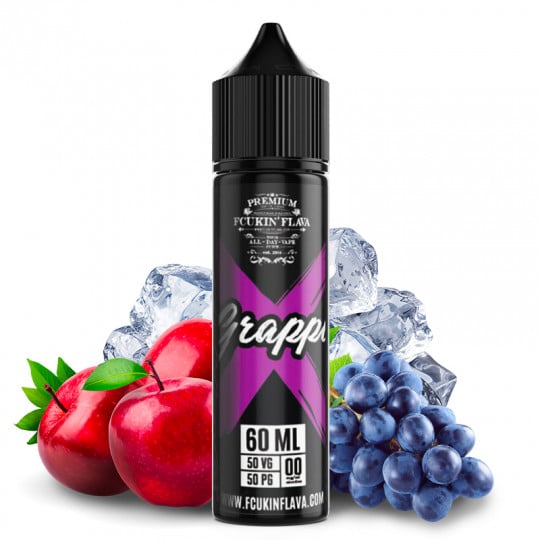 Grapple ( Weintrauben & Apfelmus) - Fcukin' Flava | 50ML “Shortfill 60ml”