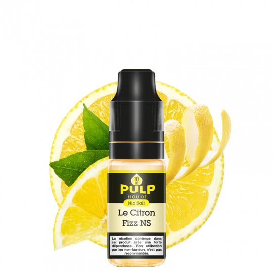Le Citron Fizz NS - Sels de nicotine - Pulp | 10ml Le Citron Fizz NS - Sels de nicotine - Pulp | 10ml