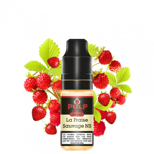 La fraise Sauvage NS - Sels de nicotine - Pulp | 10ml
