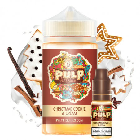 Christmas Cookie & Cream - Pulp Kitchen by Pulp | 200ml with nicotine