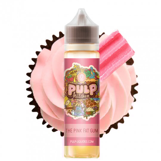 The Pink Fat Gum - Shortfill format - Pulp kitchen by Pulp | 50ml The Pink Fat Gum - Shortfill format - Pulp kitchen by Pulp | 50ml