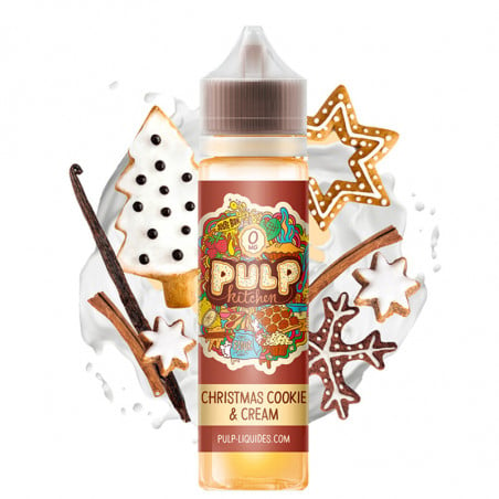 Christmas Cookie & Cream - Shortfill Format - Pulp Kitchen by Pulp | 50ml