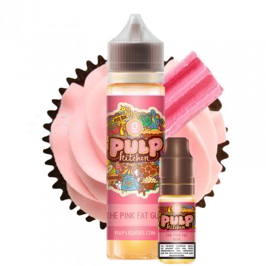 The Pink Fat Gum - Pulp Kitchen by Pulp | 60ml avec nicotine The Pink Fat Gum - Pulp Kitchen by Pulp | 60ml avec nicotine
