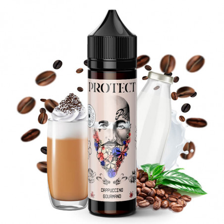 E-liquid Cappuccino Gourmand - Protect | 50ml "Shortfill 70ml"