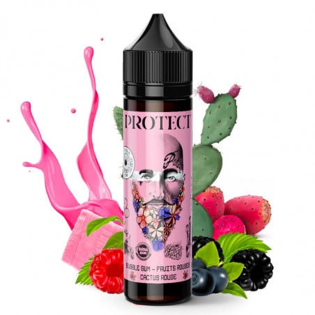 Bubble Gum Red fruits Red Cactus  - Protect | 50ml "Shortfill 60ml"