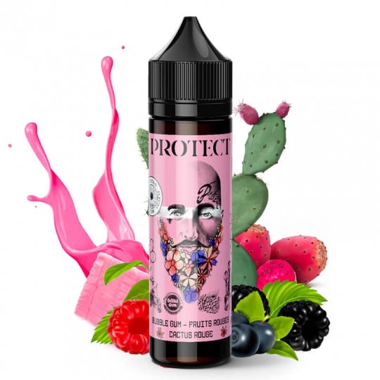 Bubble Gum Rote Früchte Roter Kaktus - Protect | 50ml "Shortfill 60ml"