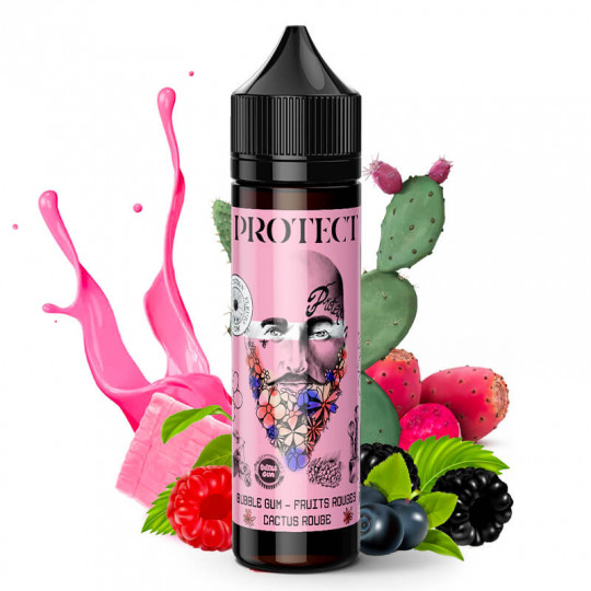 Bubble Gum Fruits Rouges Cactus Rouge - Protect | 50ml "Shortfill 70ml" Bubble Gum Fruits Rouges Cactus Rouge - Protect | 50ml "Shortfill 70ml"