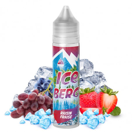 Raisin Fraise - Iceberg by O'Jlab | 50ml "Shortfill 60ml"